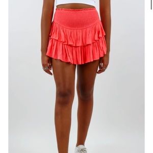 Rocks n Rags coral skirt